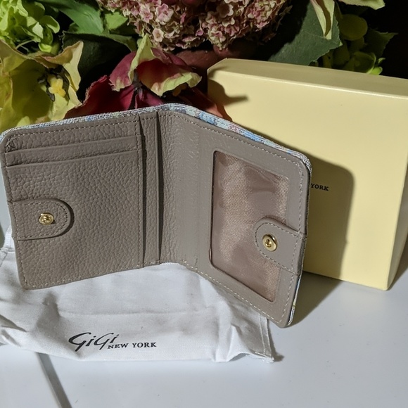 Gigi New York Kaleidoscope Calfskin Wallet - Picture 2 of 4